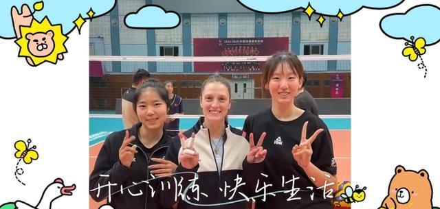 单琳倩有夺, 中国女排以, 过去五场比